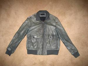 Banana Republic Men's Leather Bomber Jacket/Coat - size XL