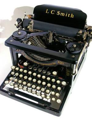 L.C. Smith and Corona Typewriter