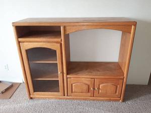 Maple Stereo & TV Cabinet