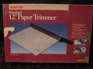 Paper Cutter Trimmer / Guillotine Board, Dahle, Boston