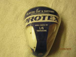 Protex jock support (cup). YL.