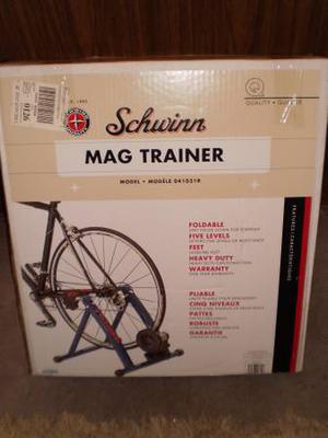 Schwinn Indoor Magnetic Bike Trainer, NEW