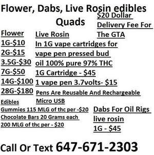 good live rosin and flower 420 special