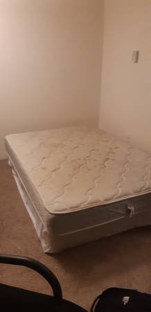 Double bed and box spring