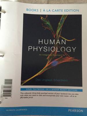 Human Physiology An Integrated Approach 5th ed