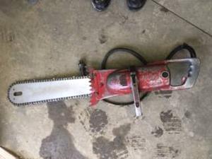  vintage electric chain saw
