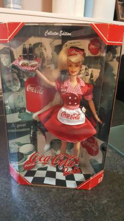 Barbie coca cola collectable