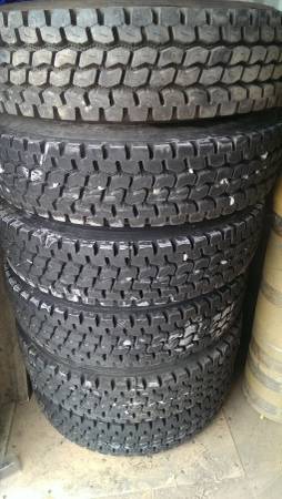 Bridgestone MR 22.5 Tires AND Rims