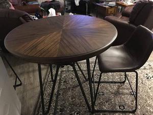 Round Dining Set Counter Height