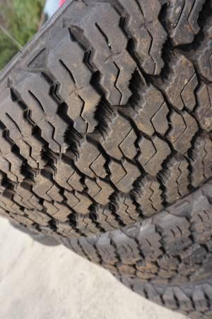4 x Goodyear Wrangler M+S P/R pounds Load