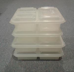 STACKABLE 3 COMPARTMENT MEAL PREP STORAGE CONTAINERS-4