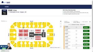 WWE: Live (Stands Row 10)