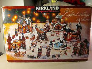 Kirkland Christmas village