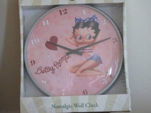 Betty Boop nostalgic wall clock