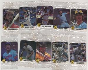 Complete Set  Hostess Baseball mini cards