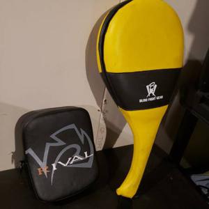 Double Punch kick Paddles, Focus Target Training, MMA Combat