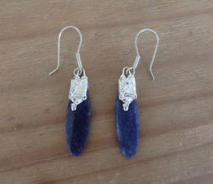 Lapis Lazuli & Sterling Silver earrings
