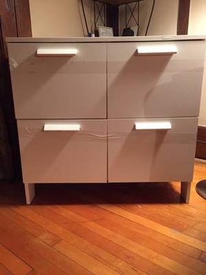 White IKEA dresser for sale $45