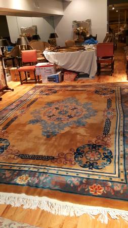 decorator downsizing carved chineese carpet