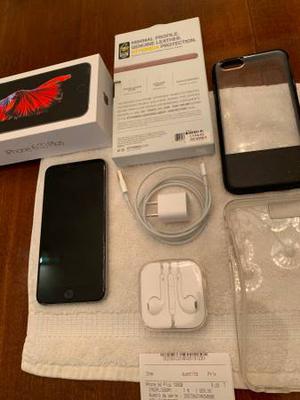 iPhone 6S Plus 128 GB Space Grey W/Box, 2 cases, all