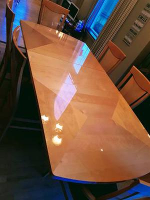 6 person stunning dining room table