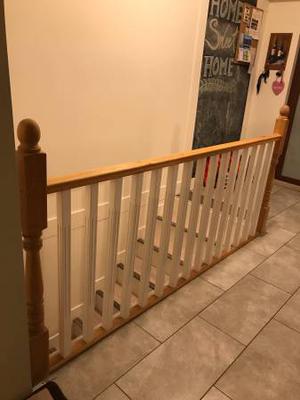 8.5' long stair railing