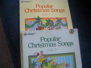 BRAND NEW BASTEIN PIANO POPULAR CHRISTMAS SONGS LEVEL 3 & 4