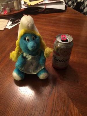 Plush Smurfette from 