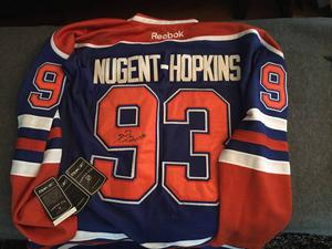 Ryan Nugent-Hopkins Signed Jersey