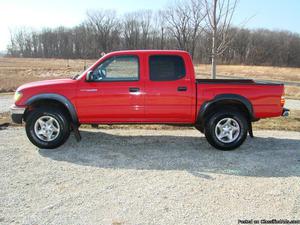  Toyota Tacoma Red Truck
