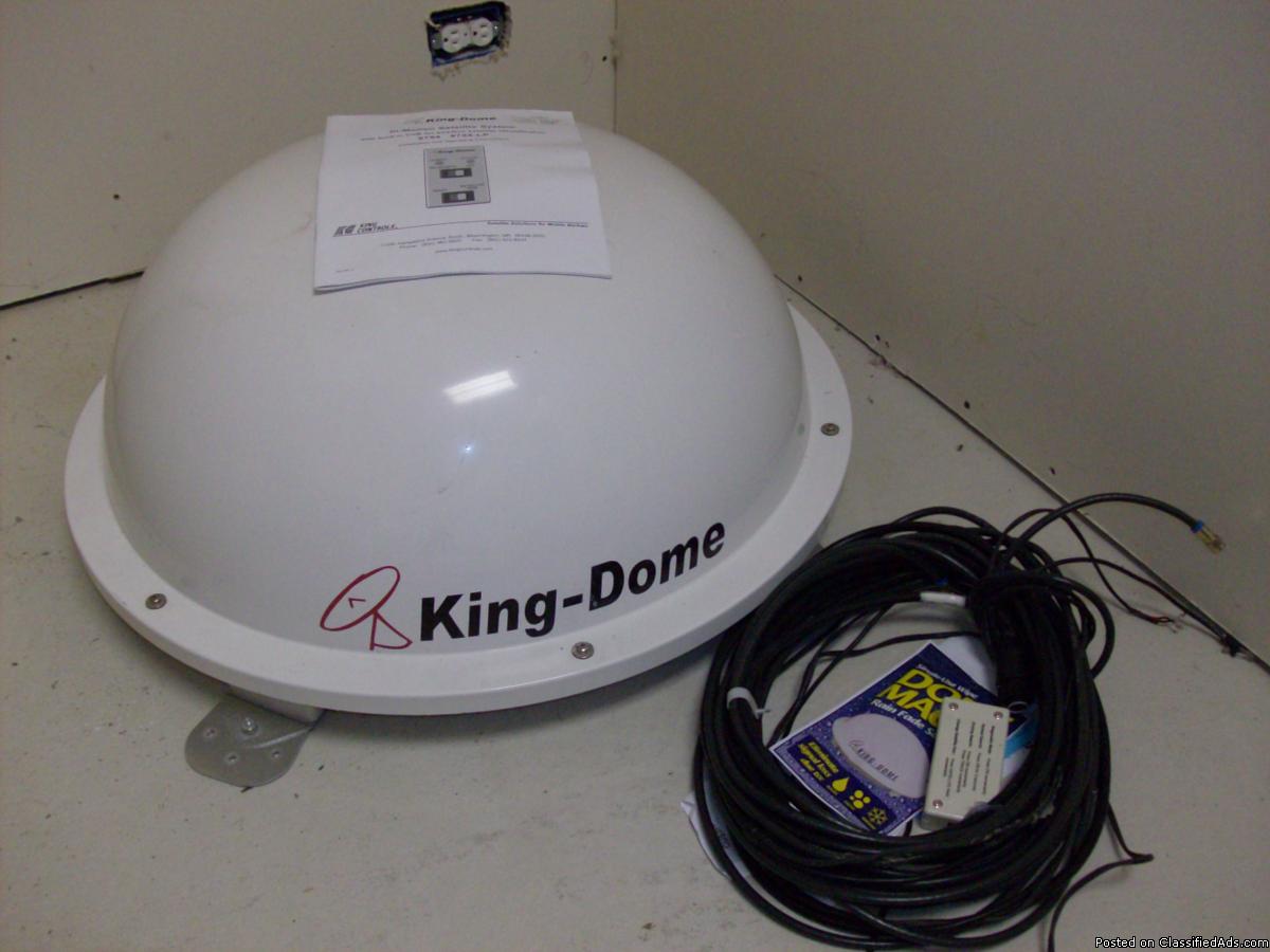 KING DOME IN MOTION SATELLITE DISH (NEW)