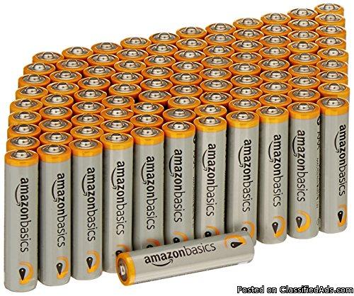 AmazonBasics AAA Batteries (100-Pack)