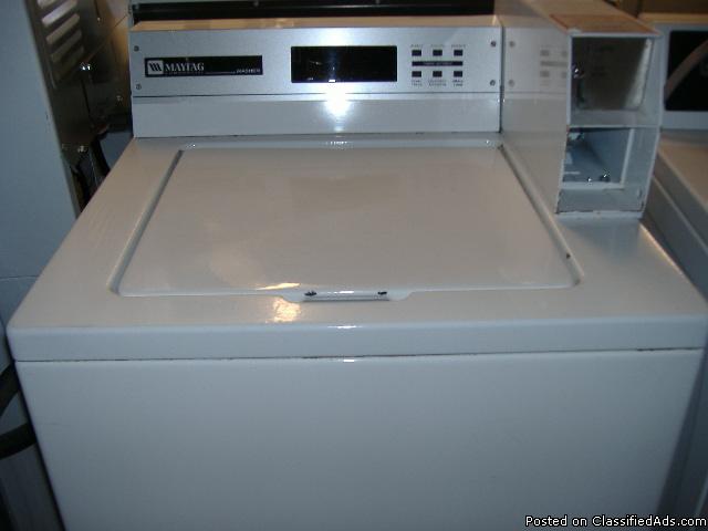 COIN OP WASHER AND DRYER