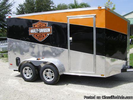 New  Cargo 7X12 Limited Edition Harley
