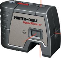 Porter Cable RoboToolz Self Leveling, 3 Beam Level & Plumb