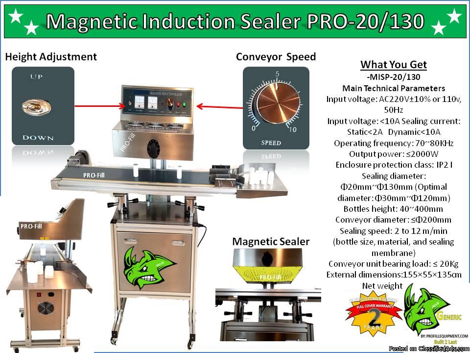 Magnetic Induction Sealer PRO-