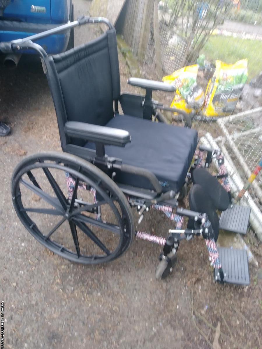 Quickie wheel chair