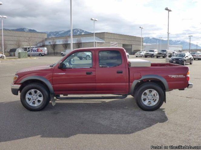  Toyota Tacoma Red Truck Pickup