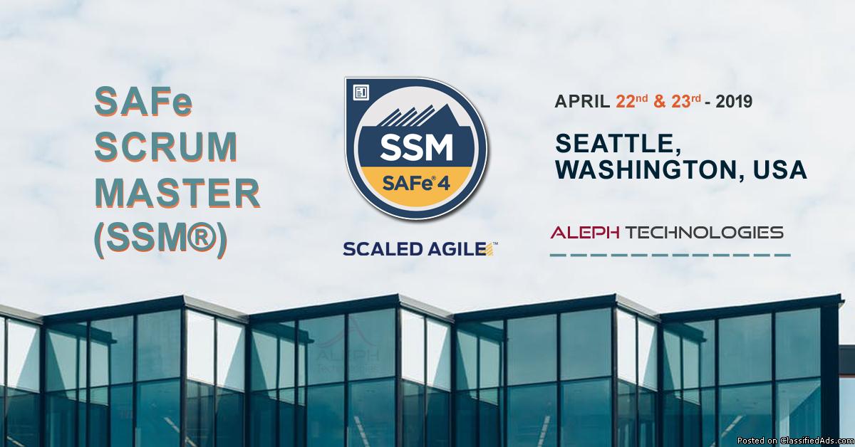 SAFe Scrum Master(SSM®) Workshop | Seattle,Washington,USA