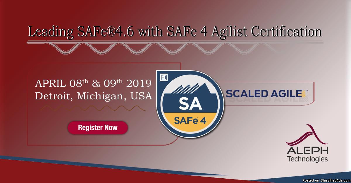 Leading SAFe 4.6 | Aleph Technologies | Scaled Agile |