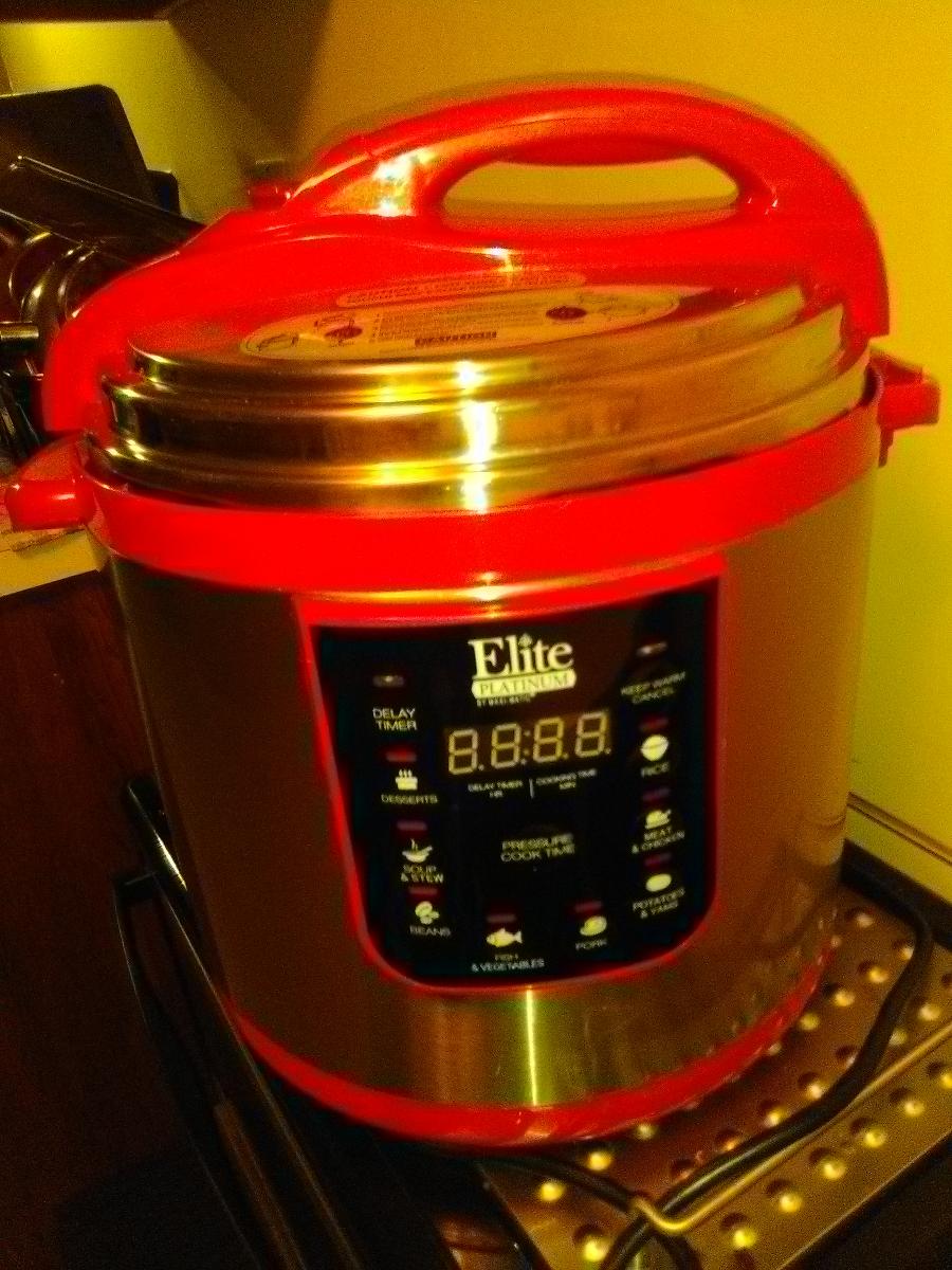 10qt.elite platinum pressure cooker