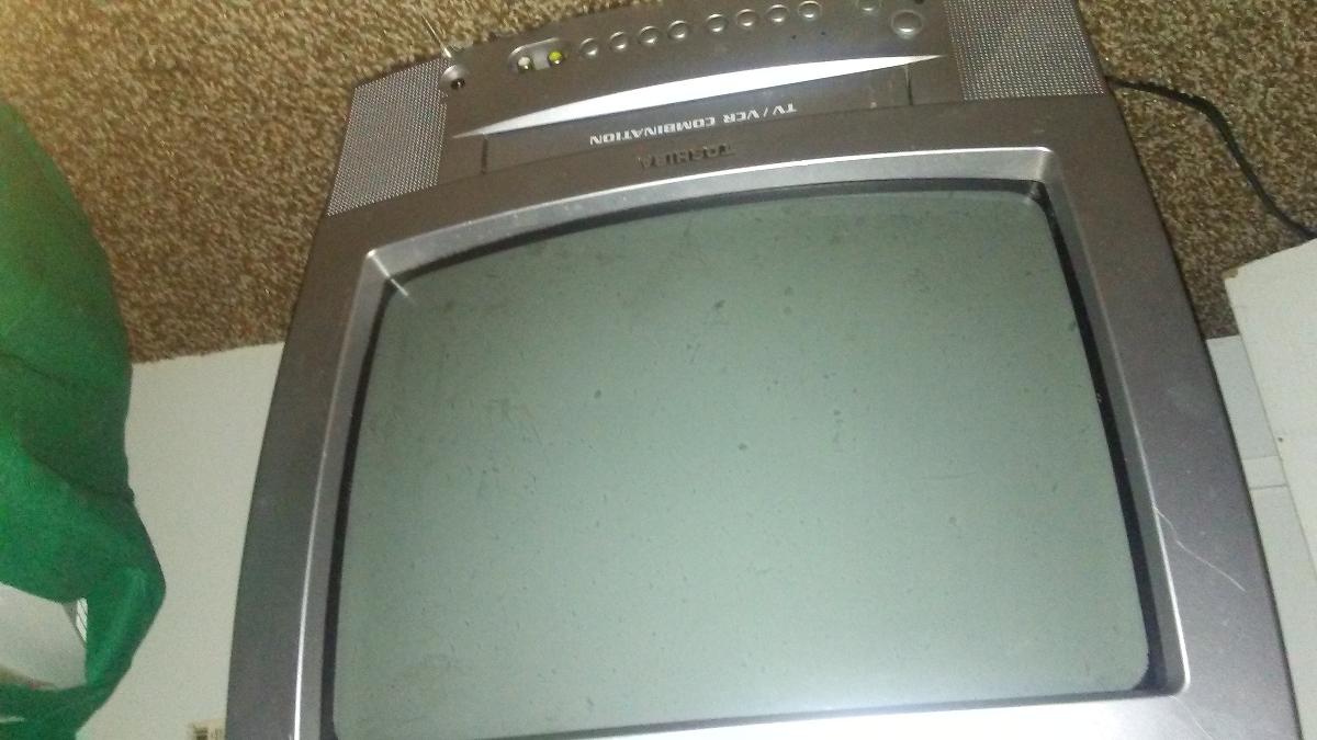 Small tv with vhs