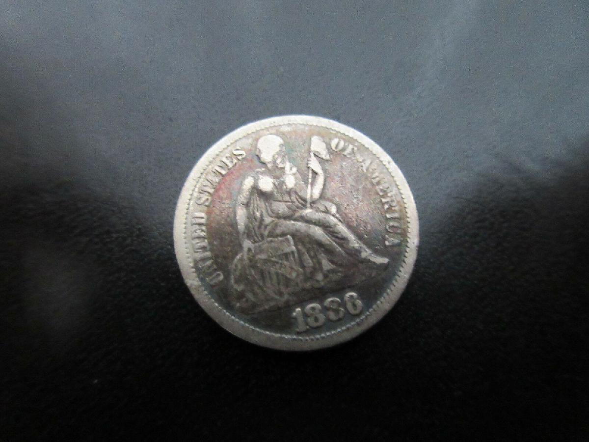  Seated Liberty Silver Dime