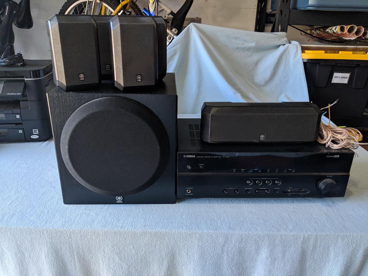 Yamaha surround sound system