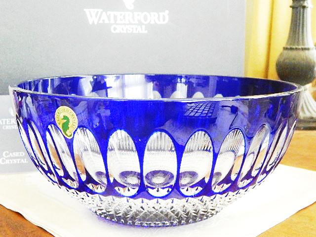 Waterford Colleen 60th Anniversary Cobalt 8 " Bowl, Brand