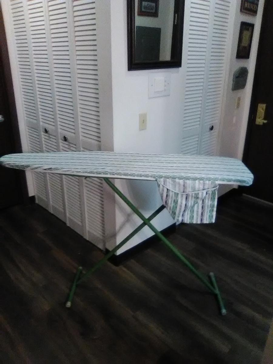 Ironing board with cover