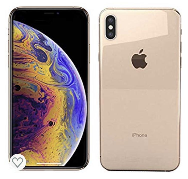iPhone XS Max 64GB $ Gold and Space Gray