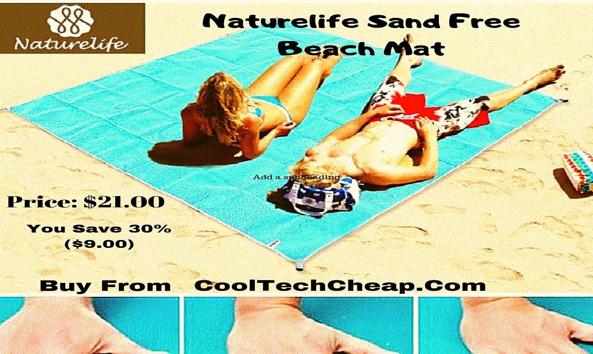 Naturelife Sand Free Beach Mat