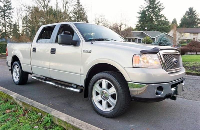  Ford F-150 Silver Pickup Truck  miles