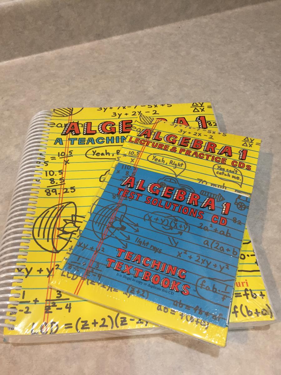 Teaching Textbooks Algebra 1 (1.0)